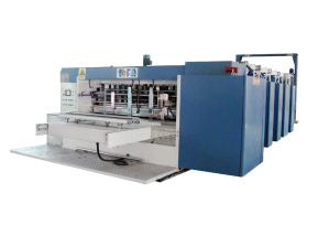 三色开槽模切自动印刷机